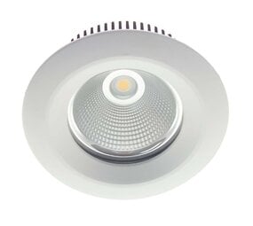 Macbright Noodverlichting LED Downlight IP54 - Pluto 238MM - Wit - 15.6 2000Lm - 4000K 840 Koel Wit | Zaagmaat 165MM | Wieland GST18i4 | 3H accu pack