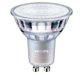 Philips LED Verlichting | Officieel distributeur LED spot GU10 PAR16 - 4W 345lm - 2700K 827 extra warm wit | GU10 fitting - dimbaar - vervangt 50W - 36° stralingshoek