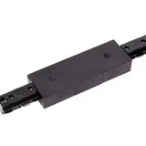 Lucide LED 1-fase Spanningsrail Lucide - Toehoren - Middenvoeding TRACK |  Zwart