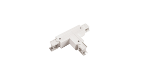 Spectrum voor de installateur: Betaalbare kwaliteit en veelzijdige LED-oplossingen 3-Fase Spanningsrail T-verbinding - Wit | Links voeding - Universeel SPS-2