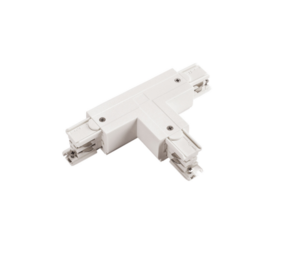 Spectrum voor de installateur 3-Fase Spanningsrail T-verbinding - Wit | Links voeding - Universeel SPS-2