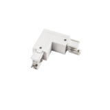 Spectrum 3-Fase Spanningsrail toebehoren | L stuk - Hoek verbinding - Links voeding Connector - 3 phase - Wit Spectrum 3-Fase Spanningsrail toebehoren | L stuk - Hoek verbinding - Links voeding Connector - 3 phase - Wit