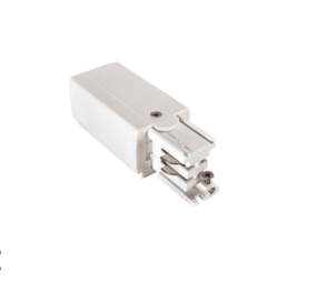 Spectrum voor de installateur 3-Fase Spanningsrail toebehoren | Begin Voeding Links - Wit