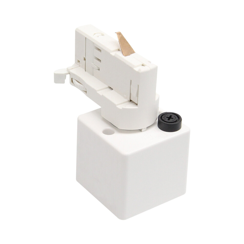 LCB LED Europe LED Railspot 3F Stopcontact - Wit LCB LED Europe LED Railspot 3F Stopcontact - Wit