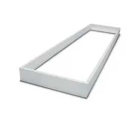 LCB LED Europe  LED Paneel opbouw framesysteem - 150x30x5 cm - Wit aluminium