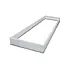 LED Paneel opbouw framesysteem - 150x30x5 cm - Wit aluminium LED Paneel opbouw framesysteem - 150x30x5 cm - Wit aluminium