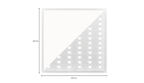 LCB LED Europe LED Paneel 30X30CM - CCT switch - Backlit - incl. stekker - 110 l/m LCB LED Europe LED Paneel 30X30CM - CCT switch - Backlit - incl. stekker - 110 l/m