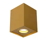 Lucide TUBE - Plafondspot - 1xGU10 - Mat Goud / Messing Lucide TUBE - Plafondspot - 1xGU10 - Mat Goud / Messing