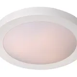 Lucide FRESH - Plafonnière Badkamer - Ø 27 cm - 1xE27 - IP44 - Wit