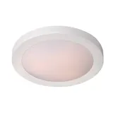 Lucide FRESH - Plafonnière Badkamer - Ø 27 cm - 1xE27 - IP44 - Wit Lucide FRESH - Plafonnière Badkamer - Ø 27 cm - 1xE27 - IP44 - Wit