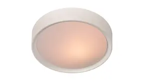 Lucide Lucide LEX - Plafonnière - Ø 33 cm - 2xE27 - Wit Lucide Lucide LEX - Plafonnière - Ø 33 cm - 2xE27 - Wit