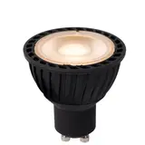 Lucide LED Spot GU10 Dag/ Nacht Sensor - GU10 Fitting - Zwart - 5W 230Lm - 2700K 827 Warm Wit | Ingebouwde schemersensor Lucide LED Spot GU10 Dag/ Nacht Sensor - GU10 Fitting - Zwart - 5W 230Lm - 2700K 827 Warm Wit | Ingebouwde schemersensor