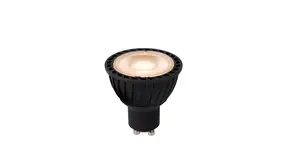 Lucide LED Spot GU10 Dag/ Nacht Sensor - GU10 Fitting - Zwart - 5W 230Lm - 2700K  827 Warm Wit  | Ingebouwde schemersensor Lucide LED Spot GU10 Dag/ Nacht Sensor - GU10 Fitting - Zwart - 5W 230Lm - 2700K  827 Warm Wit  | Ingebouwde schemersensor