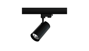 LCB LED 3-Fase LED Railspot Zwart - 30W  2400Lm - 3000K 830 Warm Wit