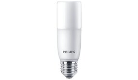 Philips LED Verlichting | Officieel Assortiment Signify Professional. Corepro LED E27 Tubular Stick Mat 9.5W 950Lm - 3000K 830 Warm Wit | Vervangt 68W