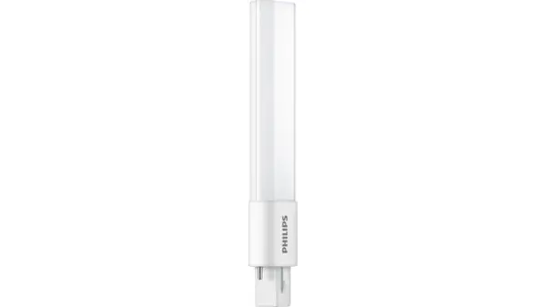 Philips LED  PL-S - Corepro - 5W 520Lm - 830 Warm Wit | 2Pins - Vervangt 9W - AC Mains 230v Philips LED  PL-S - Corepro - 5W 520Lm - 830 Warm Wit | 2Pins - Vervangt 9W - AC Mains 230v