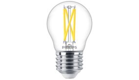 Philips LED lamp - E27 fitting - MASTER LEDLuster -DT2.5-25W - 927 - 2700K extra warm wit - P45CL - G Philips LED lamp - E27 fitting - MASTER LEDLuster -DT2.5-25W - 927 - 2700K extra warm wit - P45CL - G