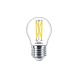 Philips LED lamp - E27 fitting - MASTER LEDLuster -DT2.5-25W - 927 - 2700K extra warm wit - P45CL - G Philips LED lamp - E27 fitting - MASTER LEDLuster -DT2.5-25W - 927 - 2700K extra warm wit - P45CL - G