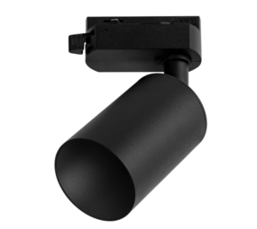 LED line verlichting - Betaalbare Professionele LED Oplossingen 1-Fase LED Railspot PIPE - GU10 Max. 10W - Zwart