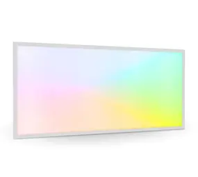 Mi-Light LED Paneel 120x60cm 24V - IP41 - Pro Slim Line - 48W 4800Lm - RGB-CCT | RF 2.4 Ghz - UGR22 Opaal - 3 Jaar Garantie