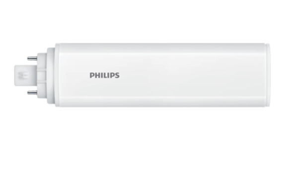 Philips LED Verlichting | Officieel distributeur LED PL-T Lamp – HF 18.5W 2400Lm – 3000K Warm Wit 830 | 4-pins GX24q-4 Fitting – Vervangt 26W CFL