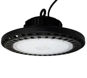 LCB LED Europe Dimbare LED High Bay IP65 - UFO Zwart - 100W 15000Lm - 4000K 840 Koel Wit - 1-10V Dimbaar LCB LED Europe Dimbare LED High Bay IP65 - UFO Zwart - 100W 15000Lm - 4000K 840 Koel Wit - 1-10V Dimbaar