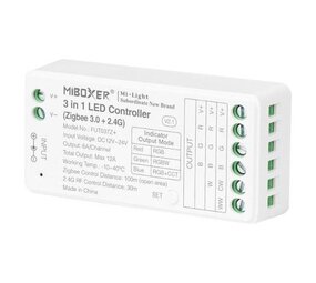 milight MiBoxer - Zigbee 3.0 - 12A  RGB/RGBW/RGB+CCT LED Controller - 12-24V - FUT037Z+