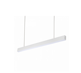 Spectrum voor de installateur LED Pendelarmatuur 168CM - Wit Allday - 55W 7425Lm - 3000K 830 Warm Wit | UGR19 Prisma - 1120x74x44mm - 5 jaar garantie Spectrum voor de installateur LED Pendelarmatuur 168CM - Wit Allday - 55W 7425Lm - 3000K 830 Warm Wit | UGR19 Prisma - 1120x74x44mm - 5 jaar garantie