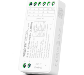 Mi-Light MiBoxer LED Controller 12A - LED Strip ontvanger 12V & 24V | RF bedienbaar 2.4GHz | RGB / RGBW / RGB+CCT
