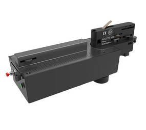 LCB LED Europe  LED Spanningsrail 3-Fase Noodarmatuur - Zwart - 3W - 5700K -