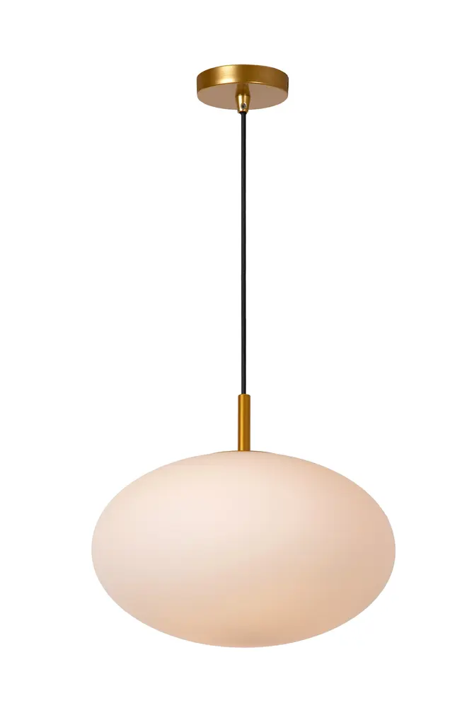 Lucide Lucide ELYSEE - Hanglamp - Ø 30 cm - 1xE27 - Opaal Lucide Lucide ELYSEE - Hanglamp - Ø 30 cm - 1xE27 - Opaal