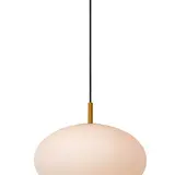 Lucide Lucide ELYSEE - Hanglamp - Ø 30 cm - 1xE27 - Opaal