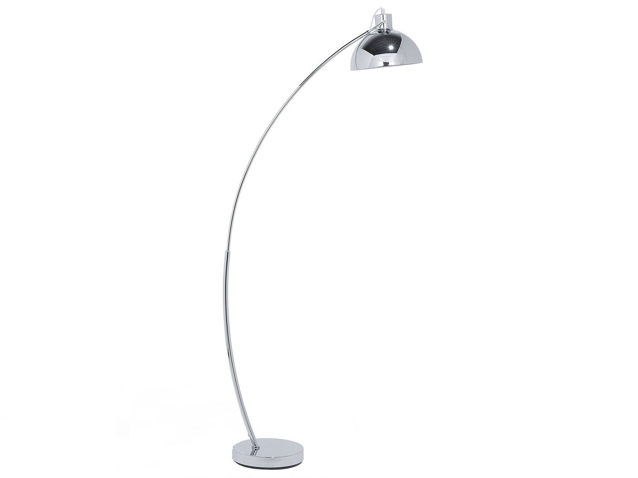 Staande lamp zilver DINTEL