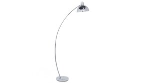 Staande lamp zilver DINTEL Staande lamp zilver DINTEL