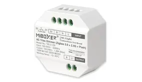 Mi-Light LED Inbouwmodule Zigbee 3.0 - Smarthome Dimmer -  300W - AC triac dimbaar  | Miboxer - RF 2.4Ghz - Push - Tuya Mi-Light LED Inbouwmodule Zigbee 3.0 - Smarthome Dimmer -  300W - AC triac dimbaar  | Miboxer - RF 2.4Ghz - Push - Tuya