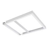 Ledvance Zakelijk: Professionele LED Verlichting & Armaturen | voor de installateur LED paneel Opbouw frame systeem- 60x60cm - Wit aluminium - 75mm hoog
