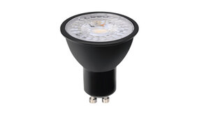 LCB LED GU10 Spot -  Ø 50-  3W Zwart Dimbaar- 2700K LCB LED GU10 Spot -  Ø 50-  3W Zwart Dimbaar- 2700K