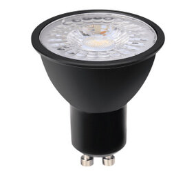 LCB LED Europe  GU10 Spot -  Ø 50-  3W Zwart Dimbaar- 2700K