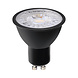 LCB LED Europe  GU10 Spot -  Ø 50-  3W Zwart Dimbaar- 2700K