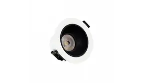 Spectrum LED Downlight Orbito Zaagmaat 115mm - Buitenmaat 140mm - 6-20W DIP Switch  - 3000k UGR<19 - IP44