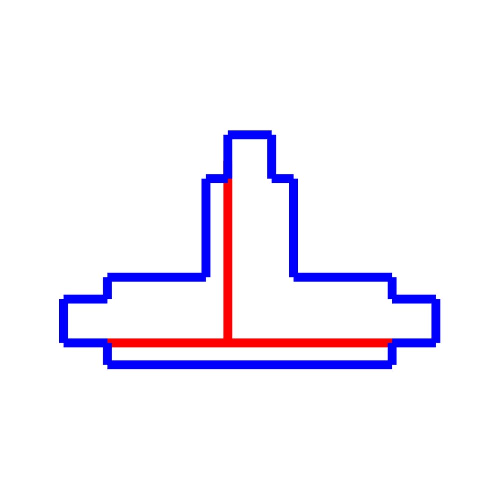 Spectrum voor de installateur LED Railspot T-verbinding wit - 3Fase - Rechts