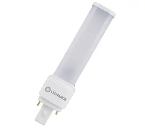 Ledvance Zakelijk: Professionele LED Verlichting & Armaturen LED PLC - DULUX D EM & AC MAINS 230v - 7W 840 Helder Wit - 2Pin - G24D-2 - Vervangt 18W