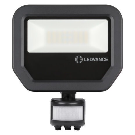 Ledvance Ledvance LED Breedstraler Sensor GEN 3 Zwart - 20W 120lm/w - 4000k - IP65 Ledvance Ledvance LED Breedstraler Sensor GEN 3 Zwart - 20W 120lm/w - 4000k - IP65