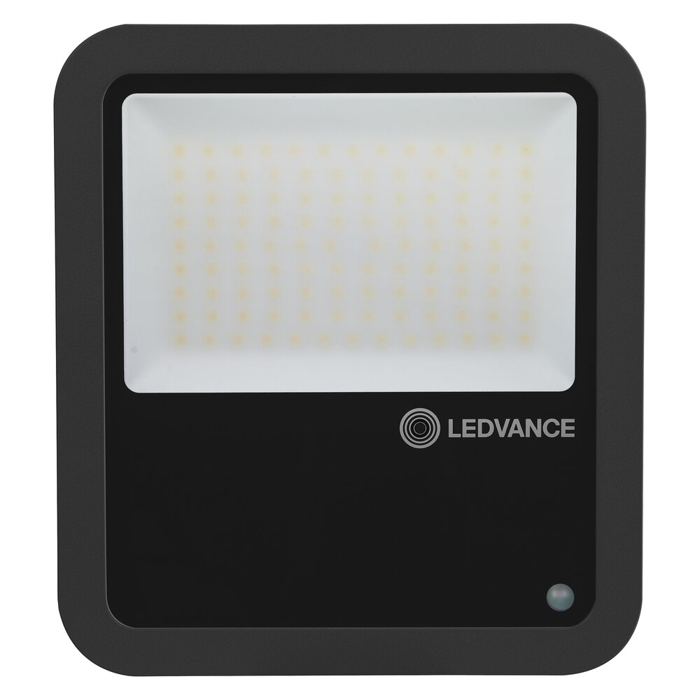 Ledvance Zakelijk: Professionele LED Verlichting & Armaturen | voor de installateur Ledvance LED Breedstraler Photocell GEN 3 Zwart 80W 125lm/w - 4000k - IP65