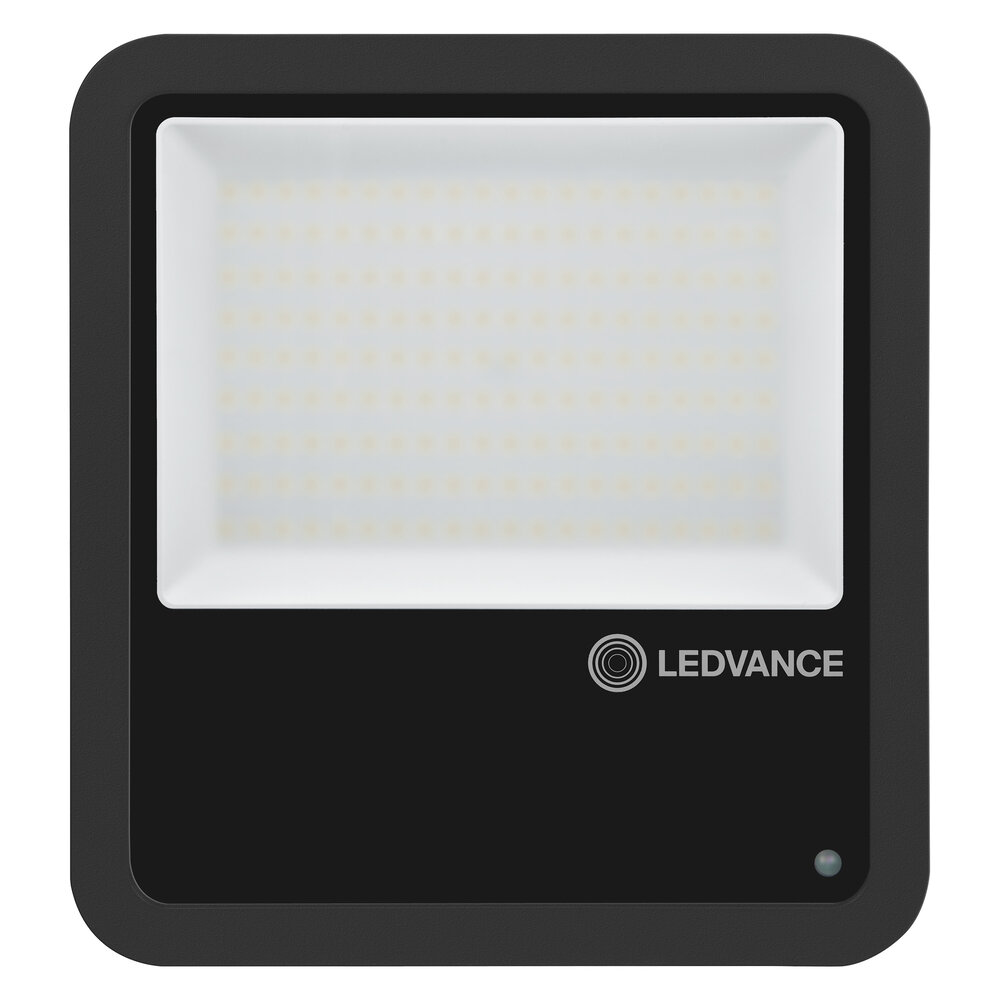 Ledvance Zakelijk: Professionele LED Verlichting & Armaturen | voor de installateur LED Breedstraler IP65 - Photocell - GEN 3 Zwart - 125W 15625Lm - 4000k 840 Koel Wit