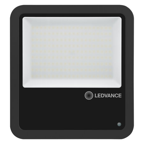 Ledvance Zakelijk: Professionele LED Verlichting & Armaturen | voor de installateur LED Breedstraler IP65 - Photocell - GEN 3 Zwart - 125W 15625Lm - 4000k 840 Koel Wit