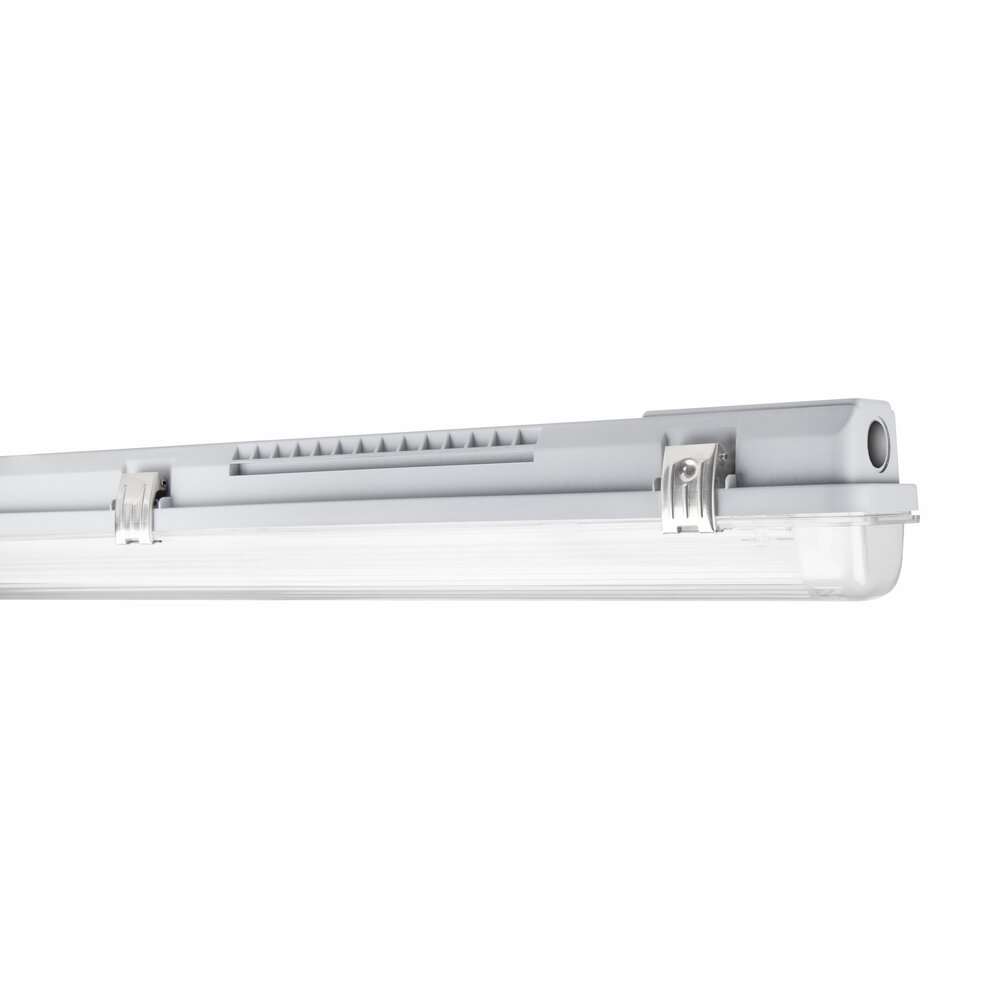 Ledvance Zakelijk: Professionele LED Verlichting & Armaturen | voor de installateur LED TL Armatuur 60cm IP65 IK08 – Waterdichte G13 T8 Montagebalk – 1-Lichts | Max 12W | Alleen voor LED