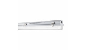 Ledvance Zakelijk: Professionele LED Verlichting & Armaturen | voor de installateur LED TL Armatuur 120cm IP65 IK08 – Waterdichte G13 T8 Montagebalk – 1-Lichts | Max 20W | Alleen voor LED