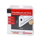 P tochtprofiel 3-5,5mm x 9mm - klevend