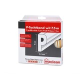 P tochtprofiel 3-5,5mm x 9mm - klevend P tochtprofiel 3-5,5mm x 9mm - klevend